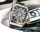 Copy Franck Muller Vanguard V45 SS Black Face With Leather Strap (2)_th.jpg